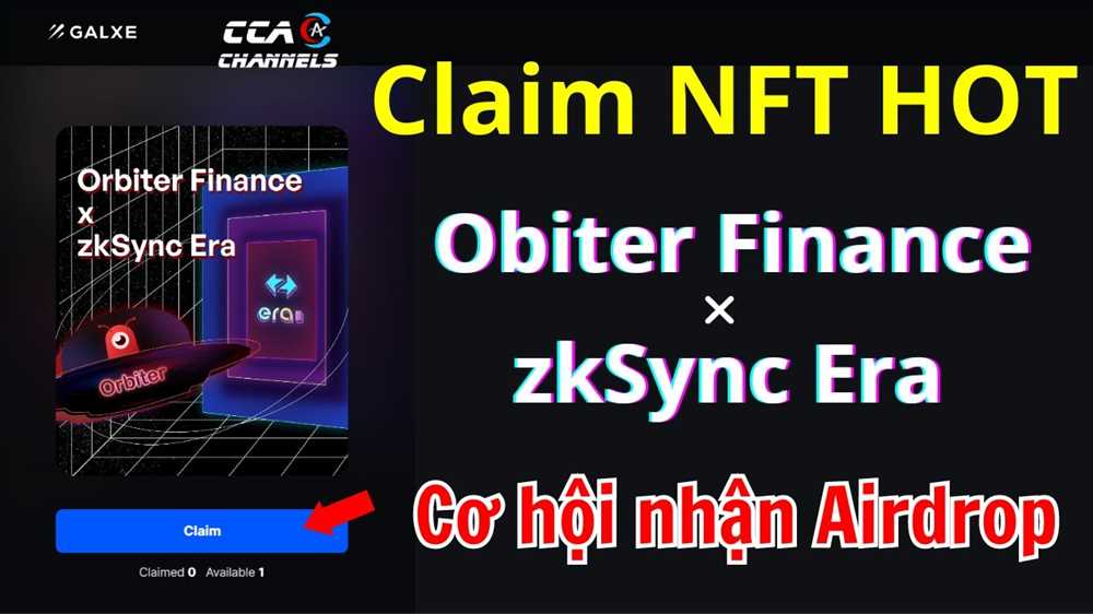 Why Orbiter Finance X zkSync Era NFT is a Must-Have for Crypto Enthusiasts
