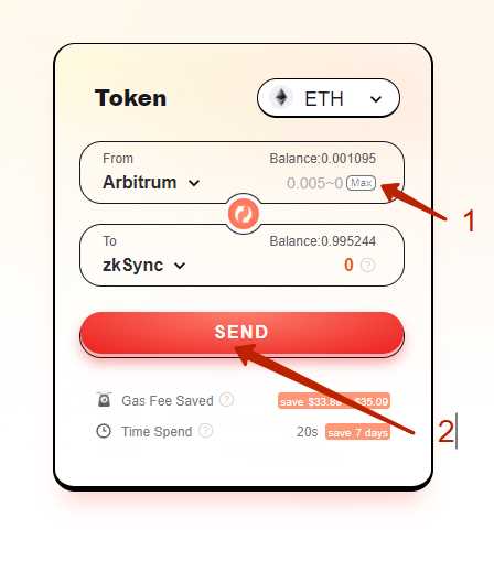 Step 3: Connect your wallet to Orbiter Finance